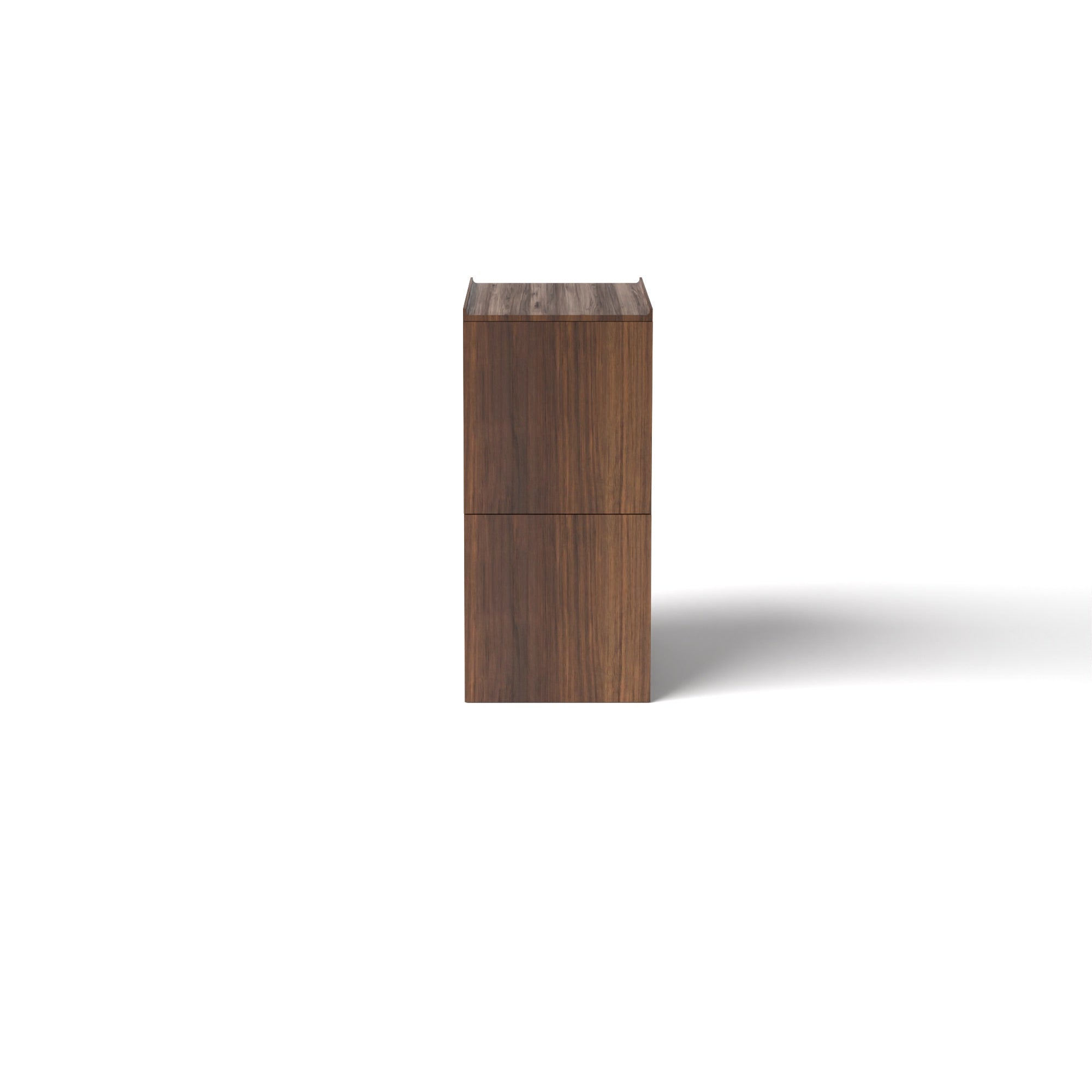 Stava Modular Shelving System | Solid Walnut/Teak/Oak Wood (4x1) | 3 Feet Length