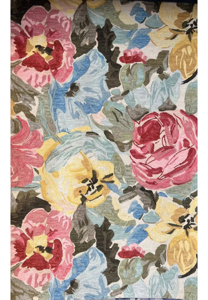 Floral rug