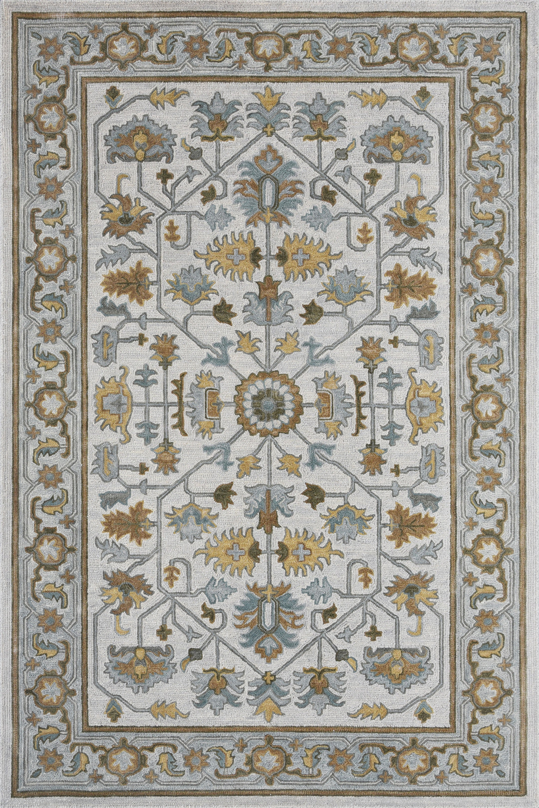 Persian Hand Tufted Wool Rug - 5x8 ft (RG_00160)