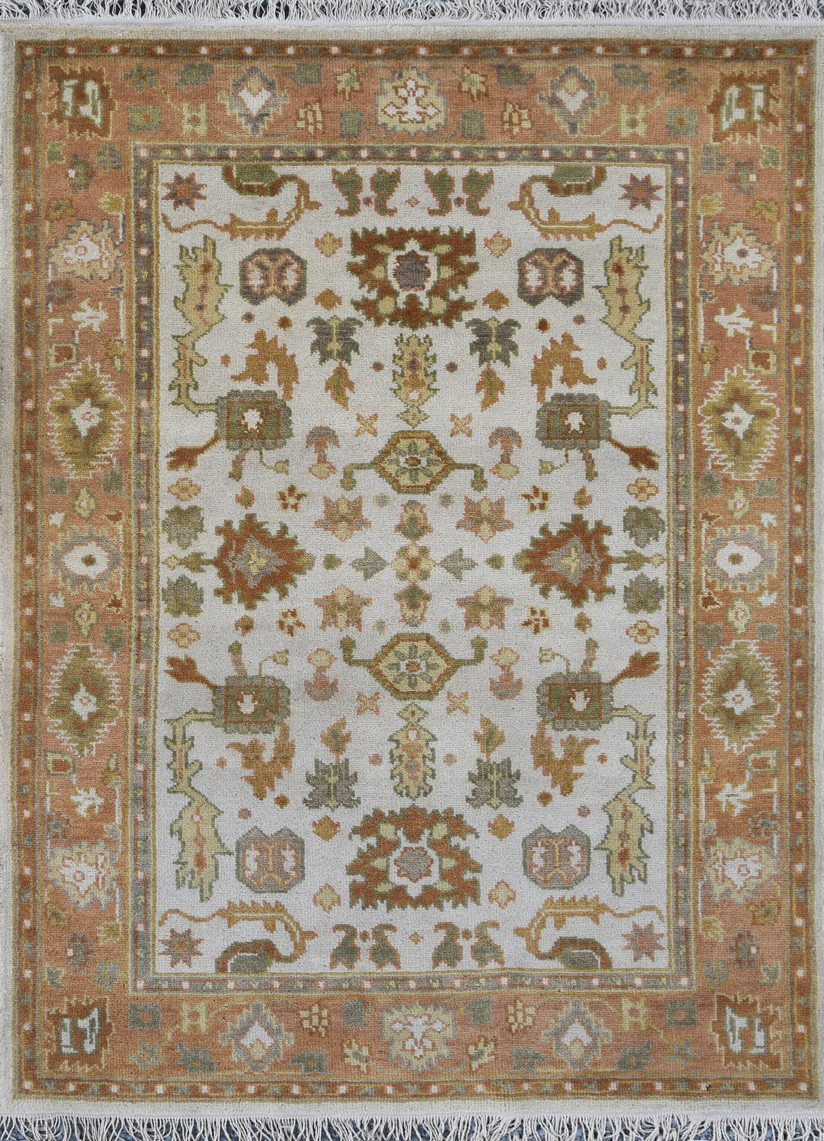 Persian Hand Knotted Wool Rug - 5x8 ft (RG_00166)