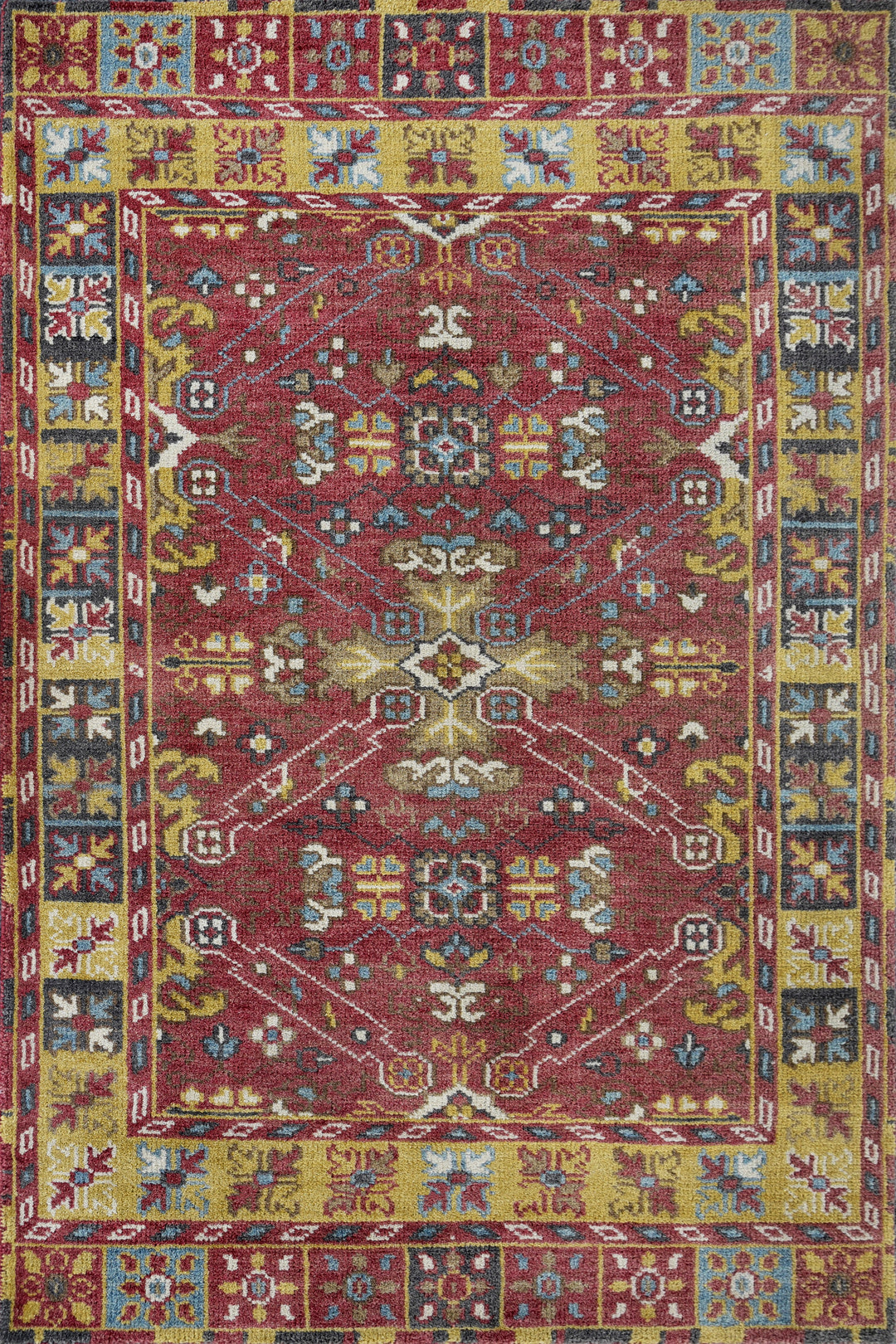 Persian Hand Knotted Wool Rug - 5x8 ft (RG_00167)