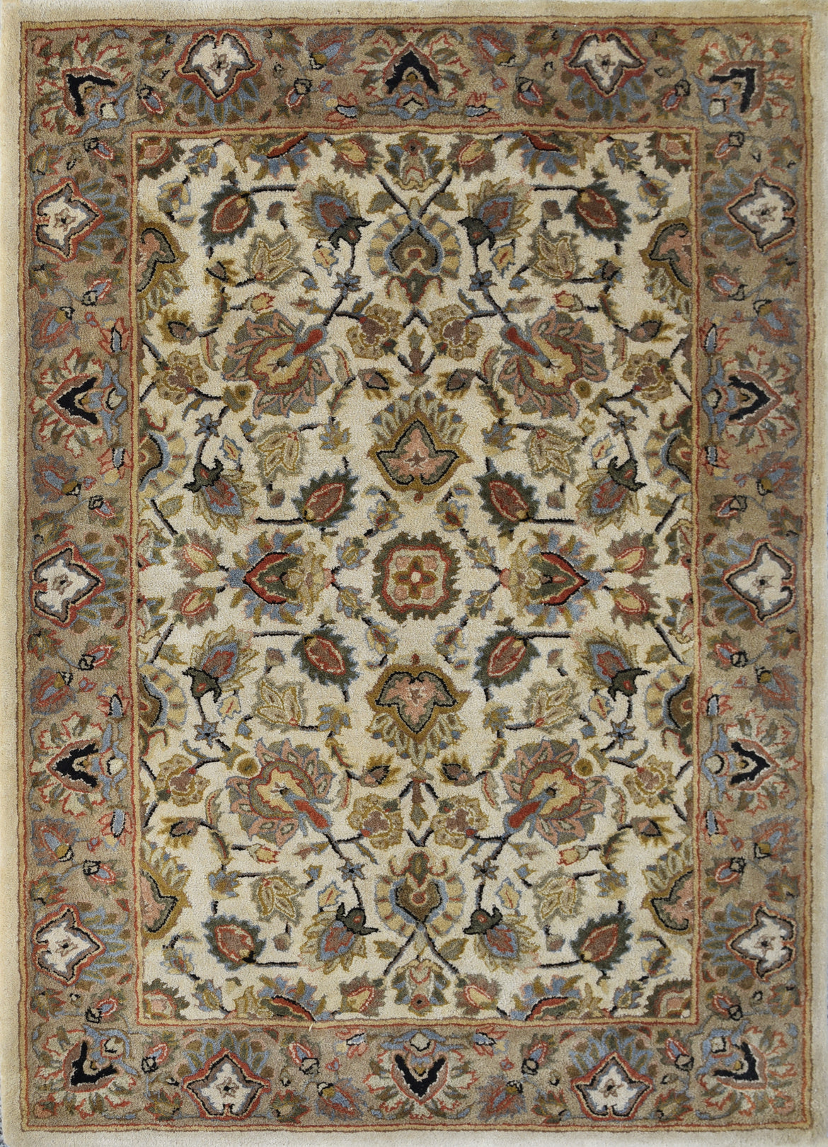 Persian Hand Knotted Wool Rug - 5x8 ft (RG_00168)
