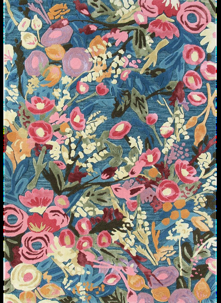 Floral rug