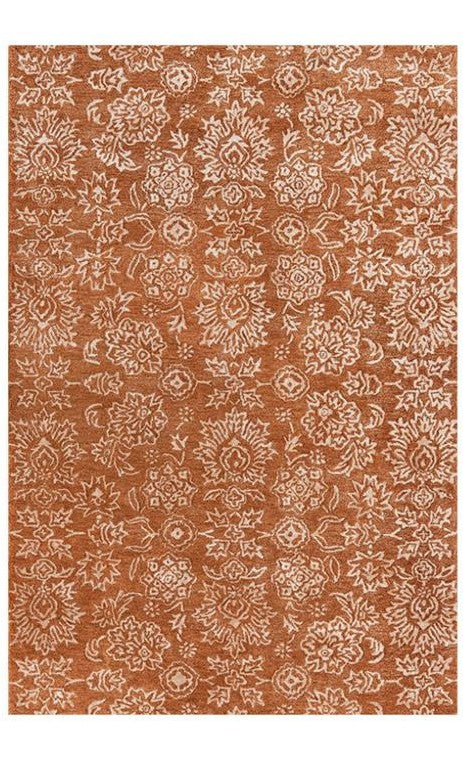 Persian Hand Tufted Wool & Viscose Rug - 5x8 ft (RG_00182)