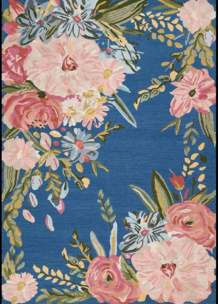 Floral rug