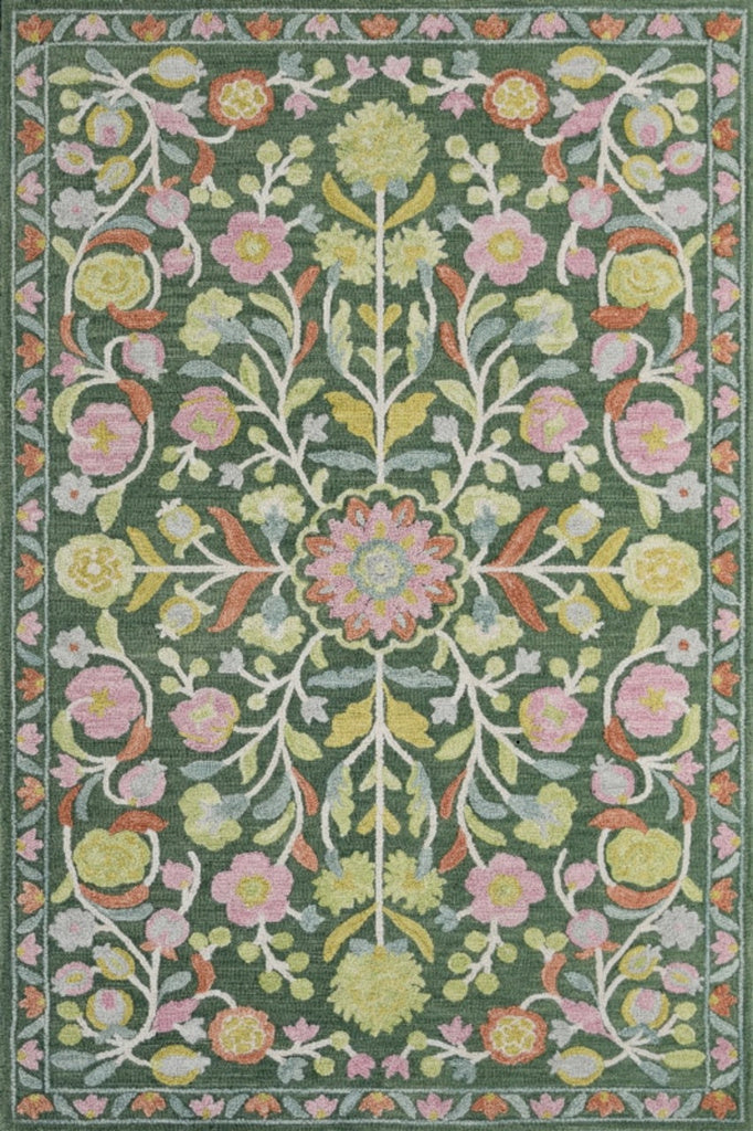 Floral rug