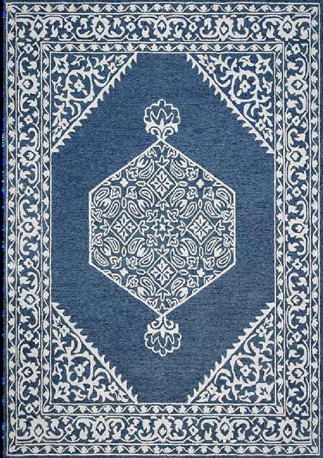 Persian Hand Tufted Wool Rug - 5x8 ft (RG_00221)
