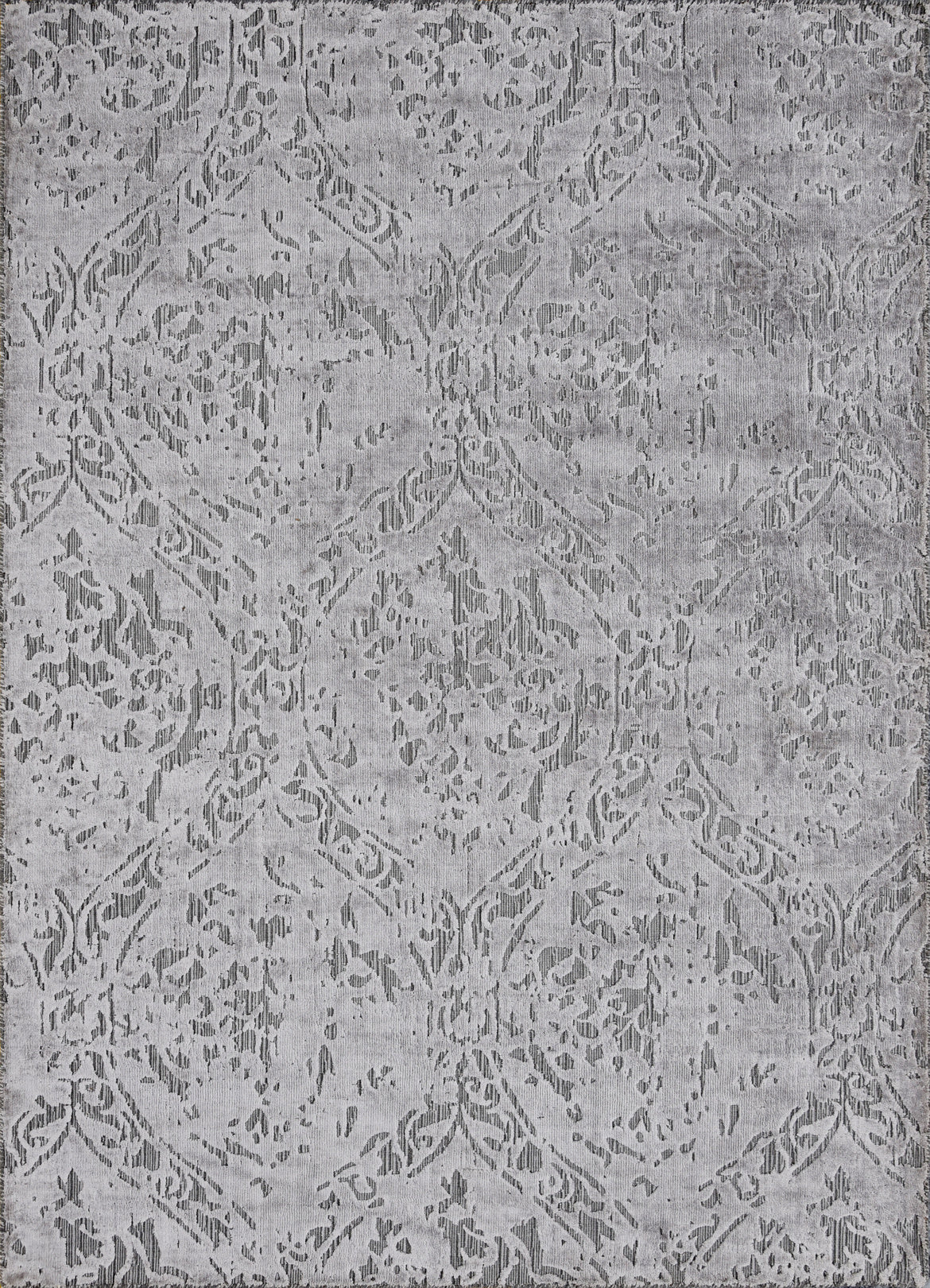 Persian Hand Tufted Wool & Viscose Rug - 5x8 ft (RG_00225)