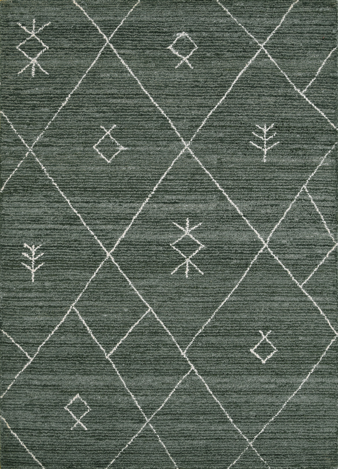 Persian Hand Tufted Wool Rug - 5x8 ft (RG_00231)