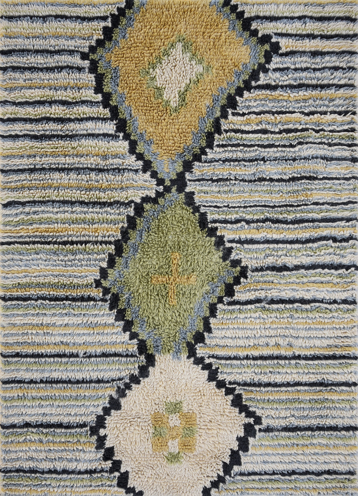Persian Hand Tufted Wool Rug - 5x8 ft (RG_00233)