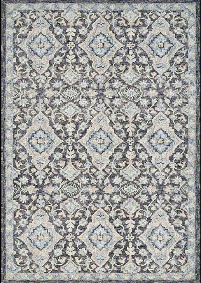 Persian Hand Tufted Wool Rug - 5x8 ft (RG_00241)