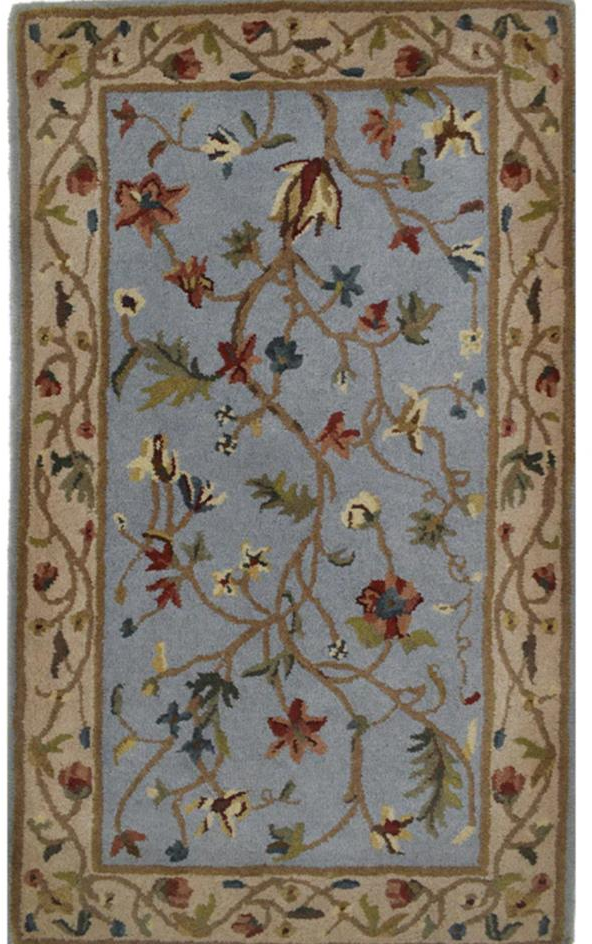 Persian Hand Tufted Wool Rug - 3x5 ft (RG_00250)