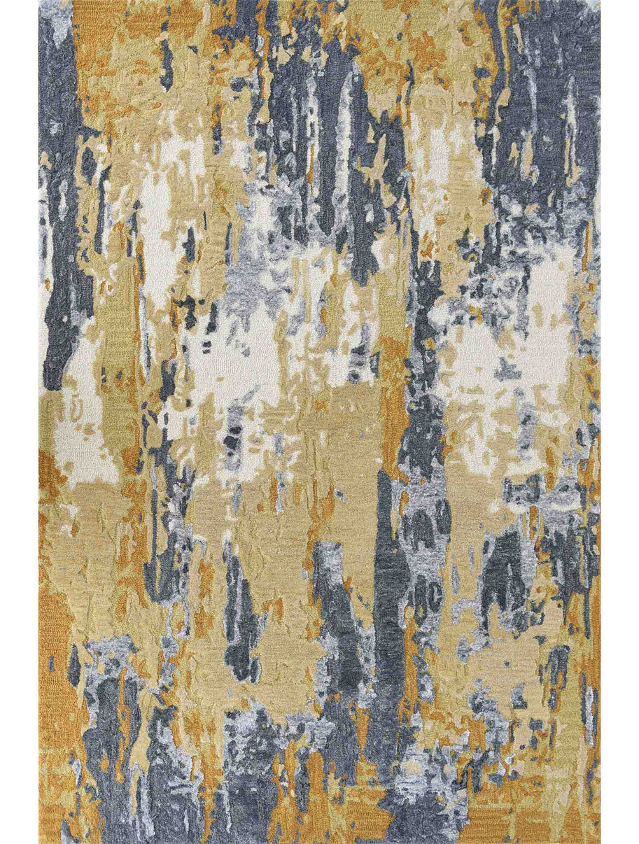 Transitional Hand Tufted Wool Rug - 5x8 ft (RG_00266)