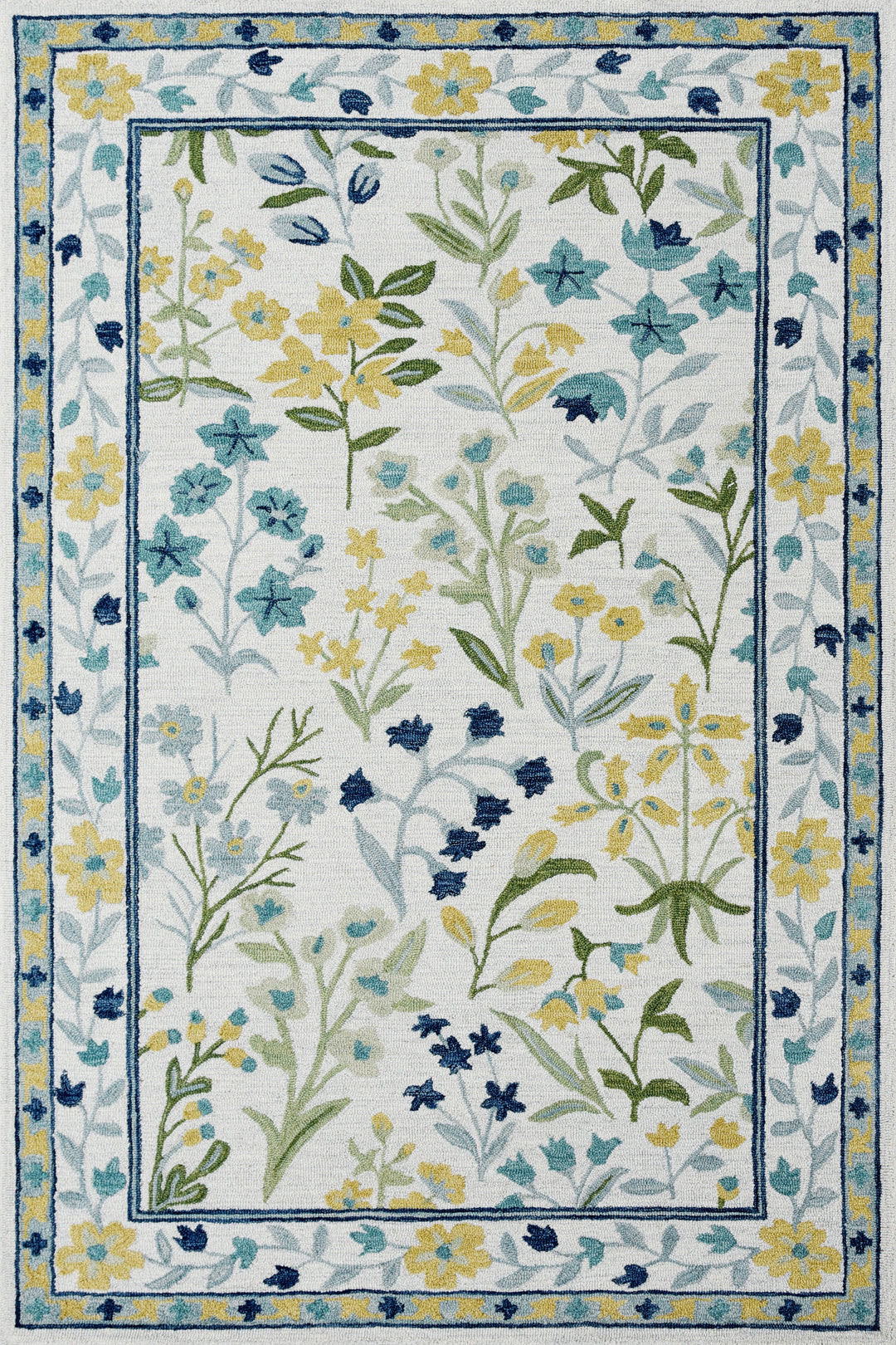 Floral rug