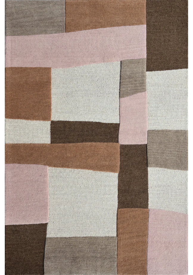Modern Hand Tufted Wool Rug - 5x8 ft (RG_00311)