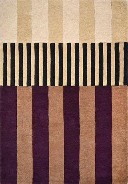 Modern Hand Tufted Wool Rug - 4x6 ft (RG_00317)