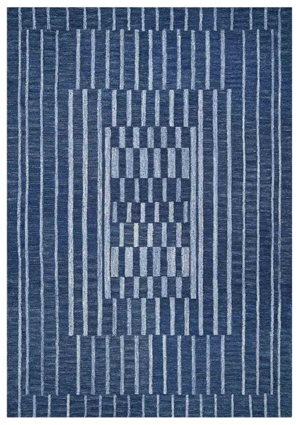 Modern Hand Tufted Wool Rug - 5x8 ft (RG_00358)