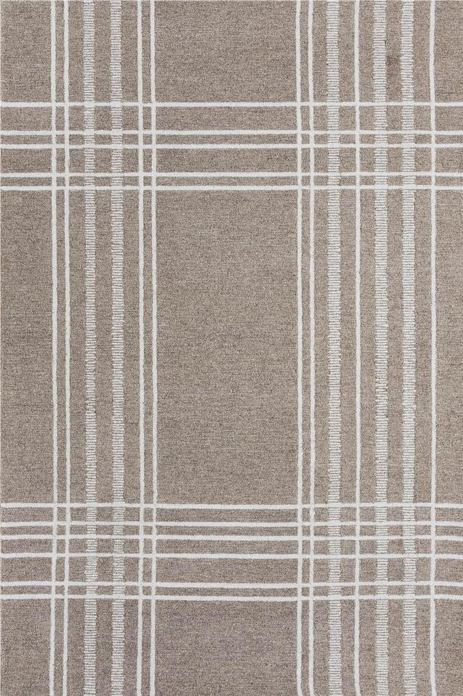 Modern Hand Tufted Wool Rug - 5x8 ft (RG_00363)