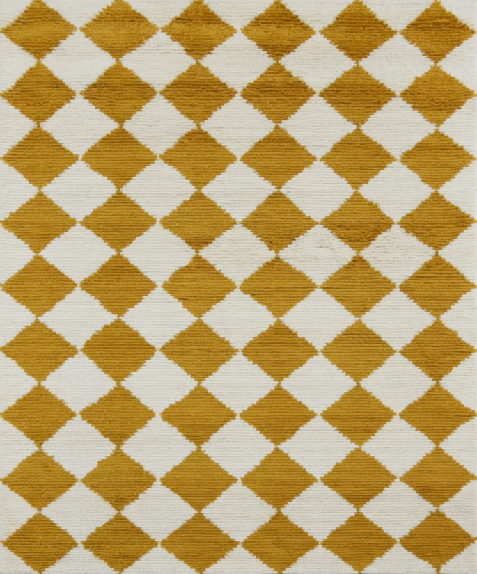 Modern Hand Tufted Wool Rug - 5x8 ft (RG_00376)