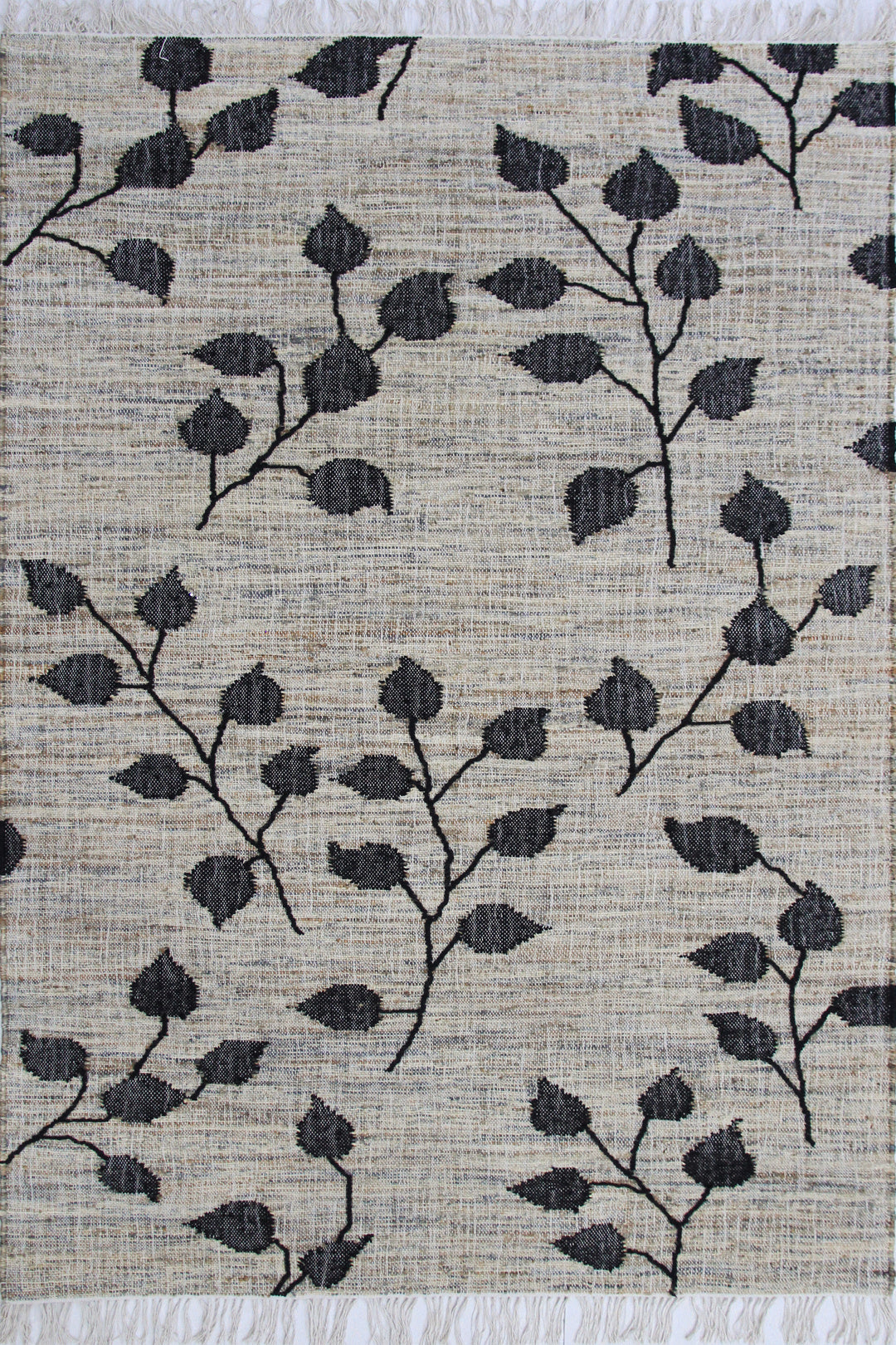 Hand Woven Wool & Jute Rug - 5x8 ft (RG_00399)