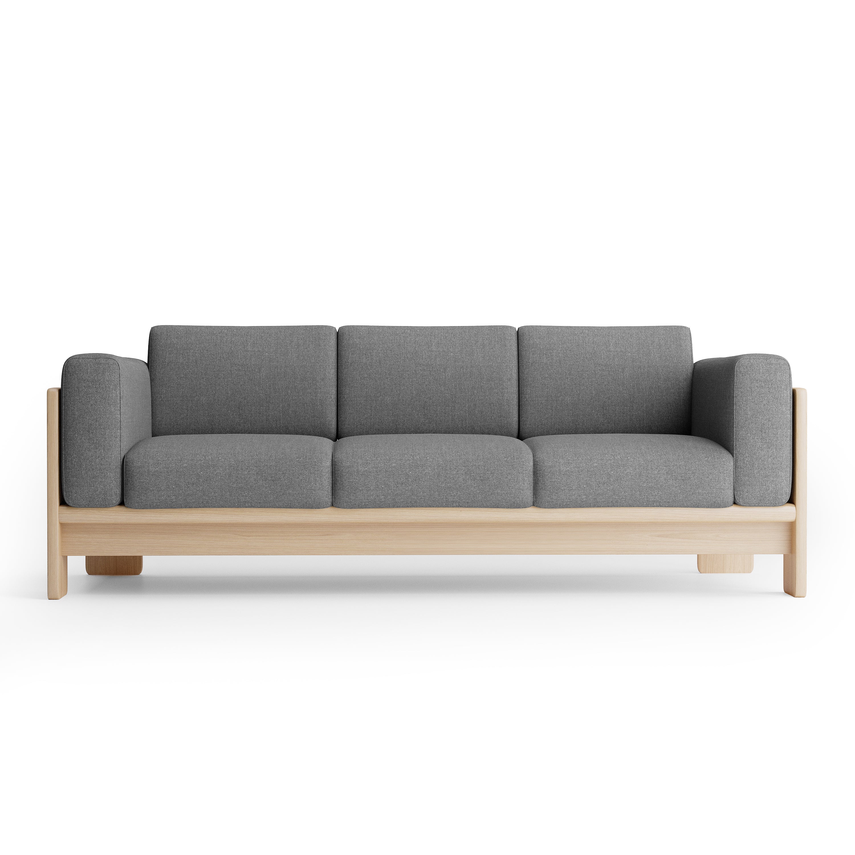 Nordhaven Sofa | 3 Seater | Solid Teak/Walnut/Oak Wood