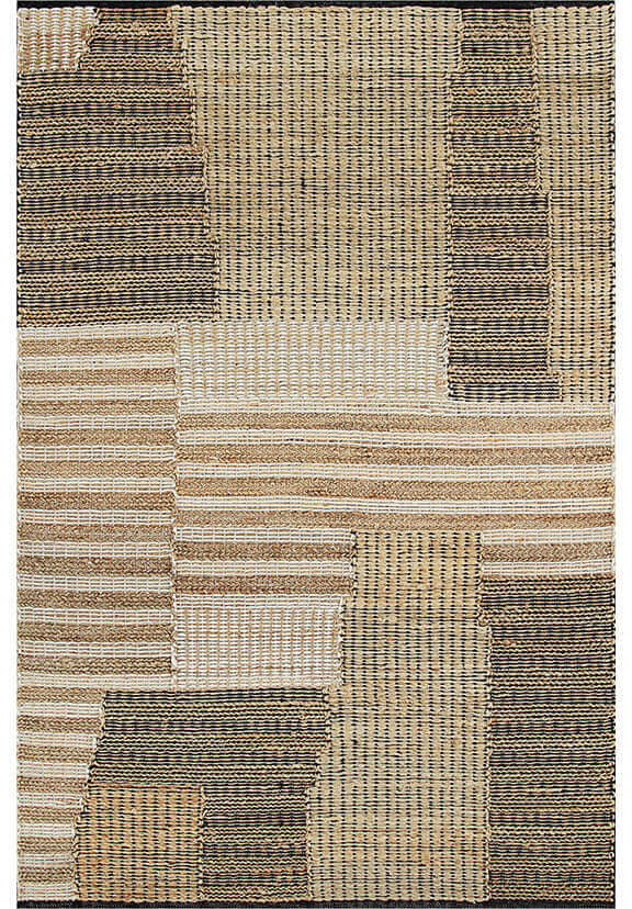 Hand Woven Jute Rug - 5x8 ft (RG_00419)