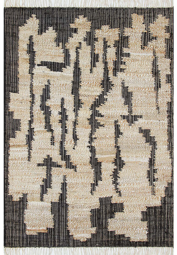 Hand Woven Jute Rug - 5x8 ft (RG_00421)