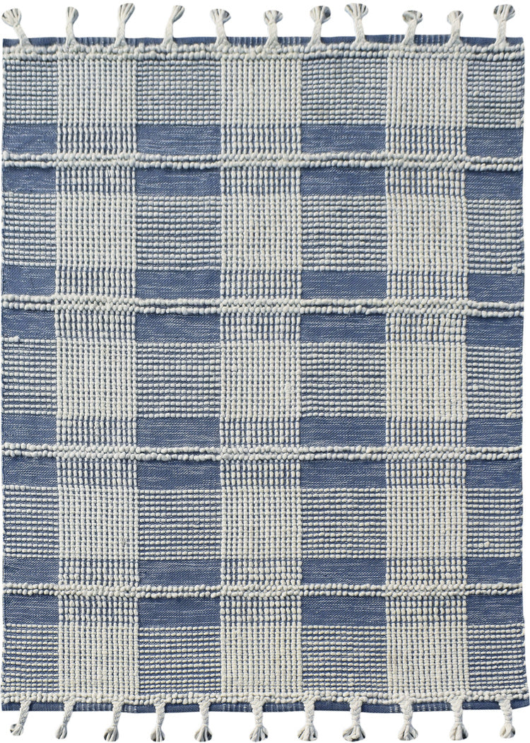 Hand Woven Flatweave Wool Rug - 5x8 ft (RG_00427)