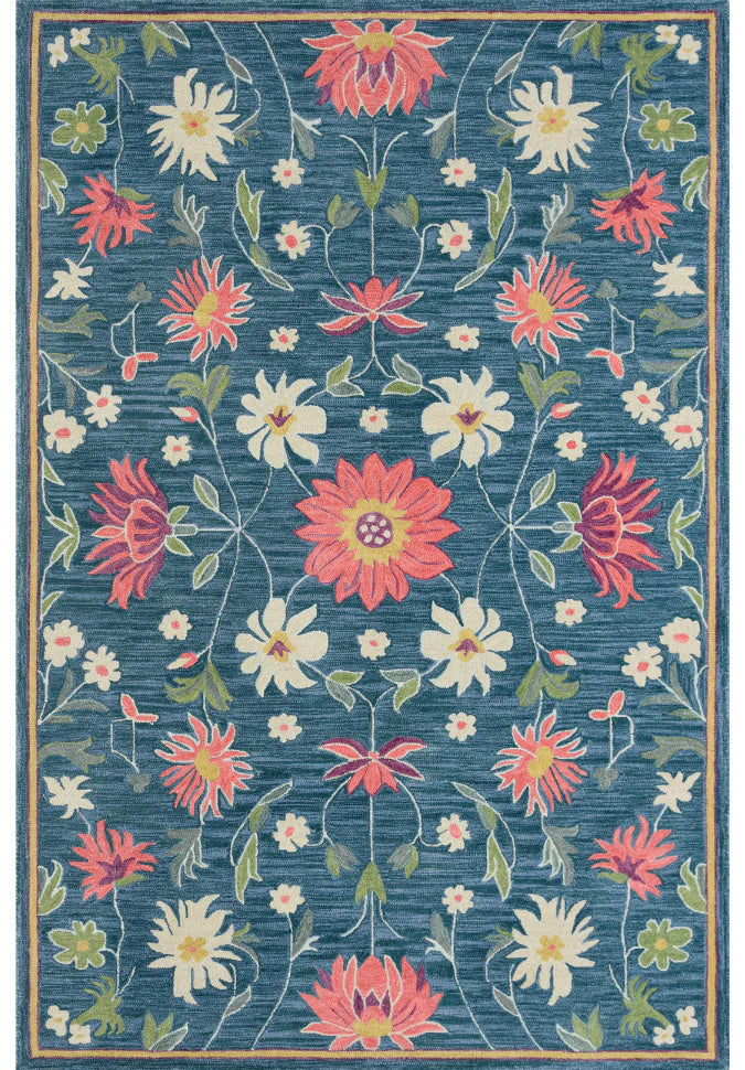 Floral rug