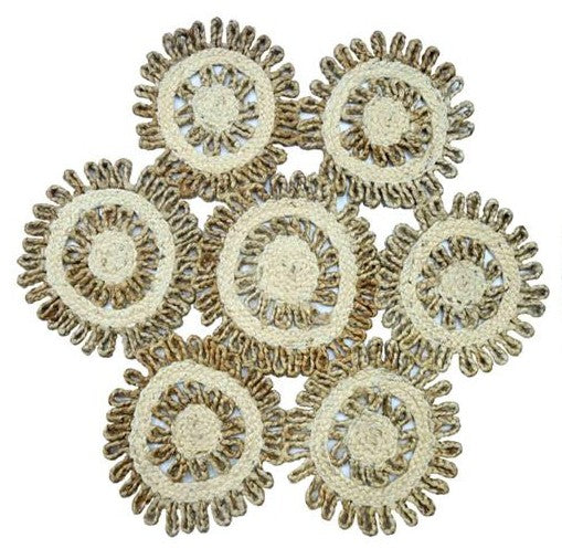 Round Braided Jute Rug - 3x3 ft (RG_00469)