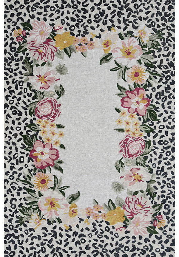 Floral Hand Tufted rug
