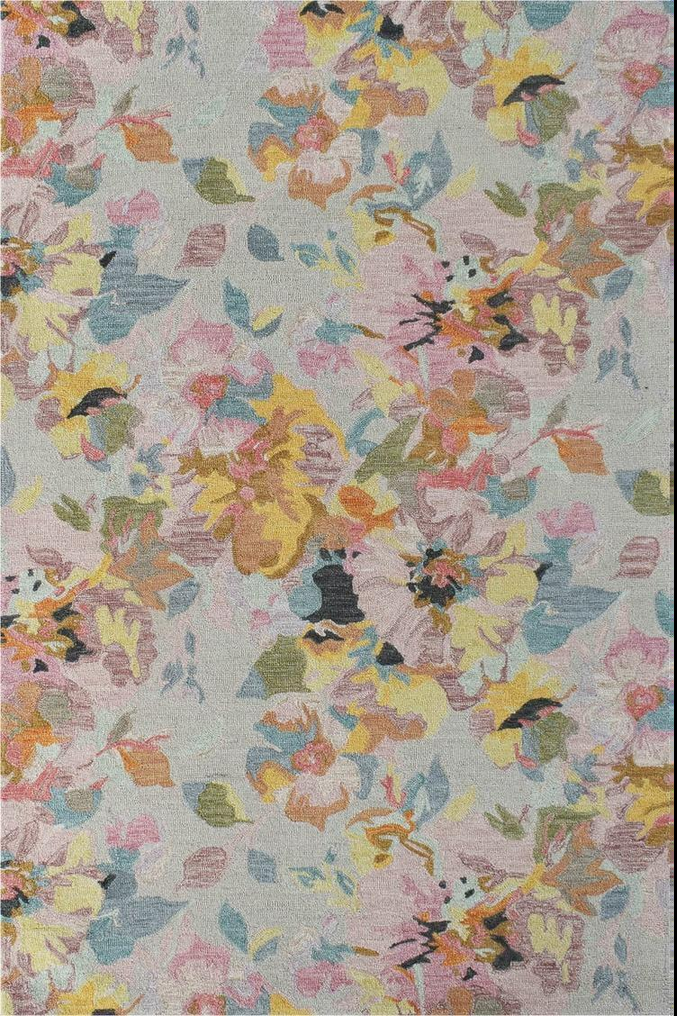 Floral Hand Tufted rug