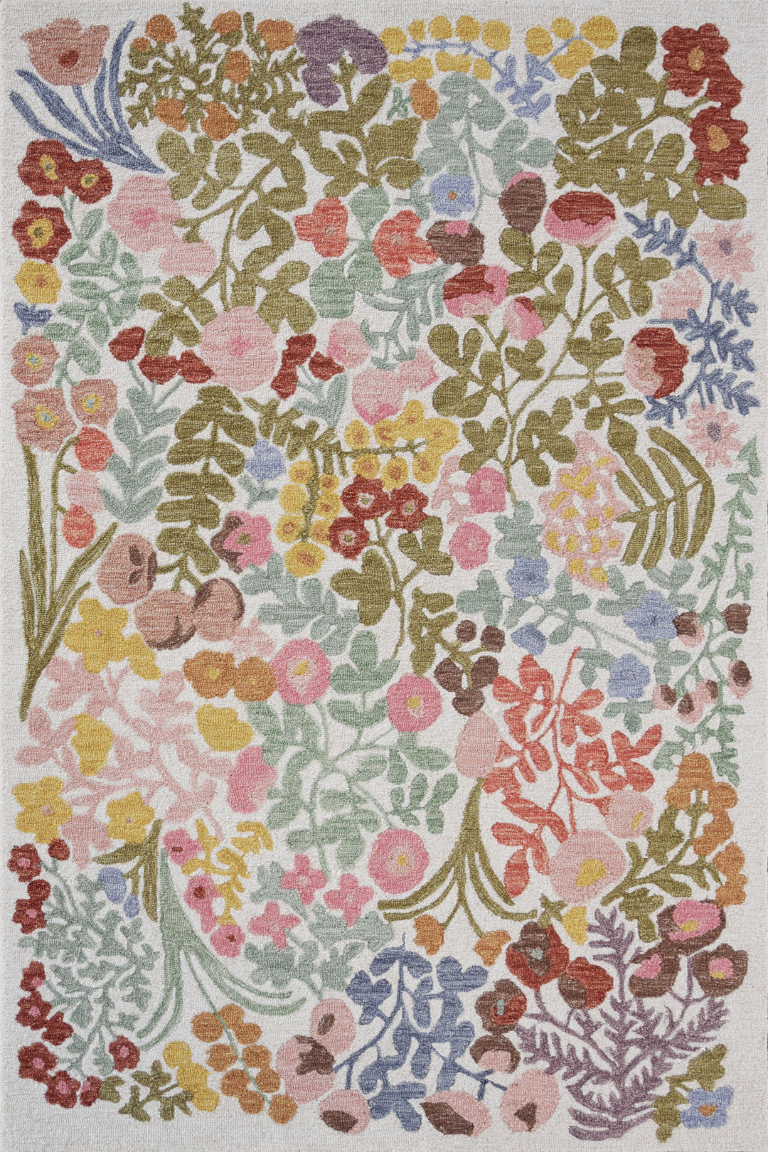 Floral Hand Tufted rug