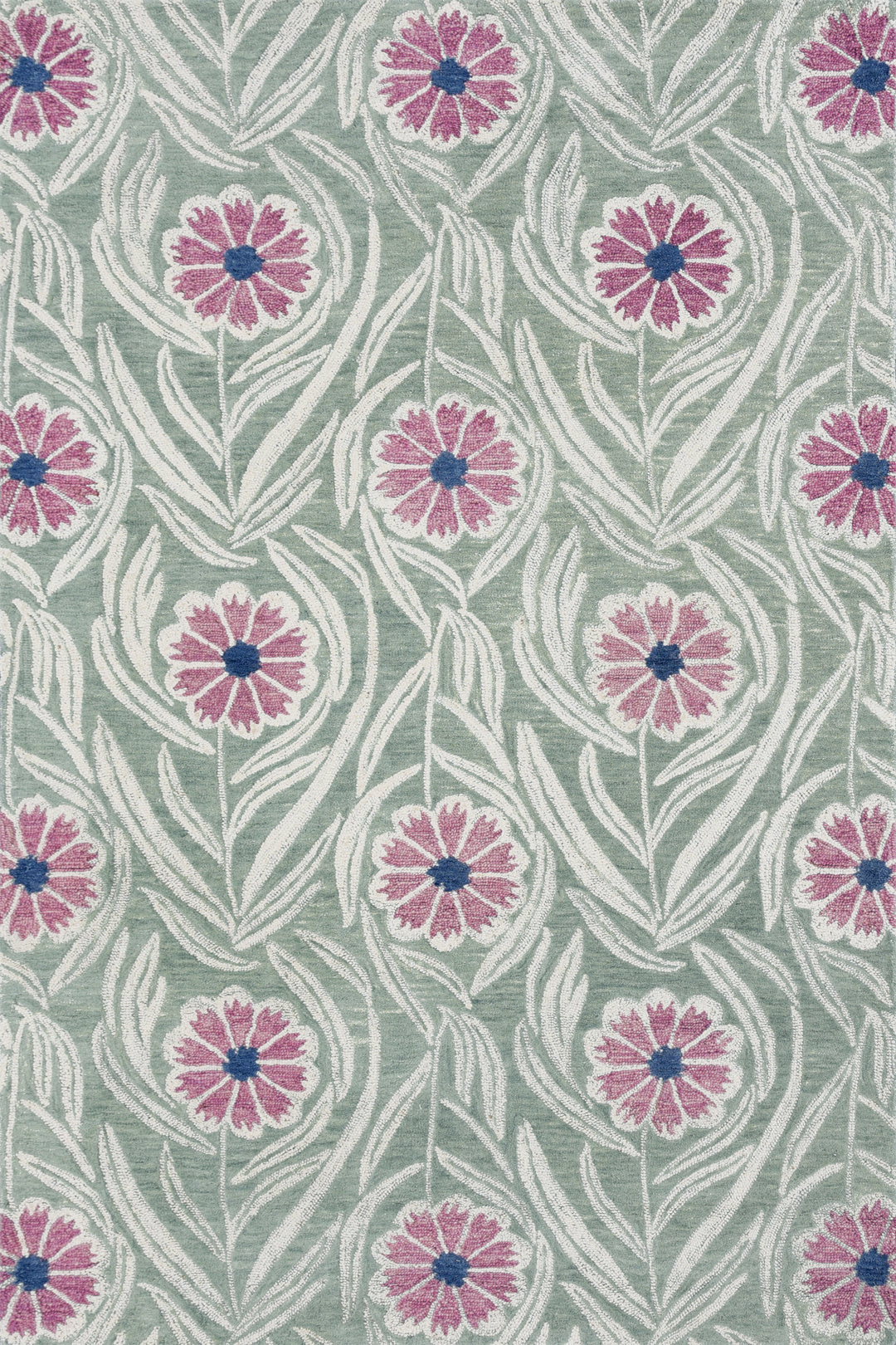 Floral Hand Tufted rug