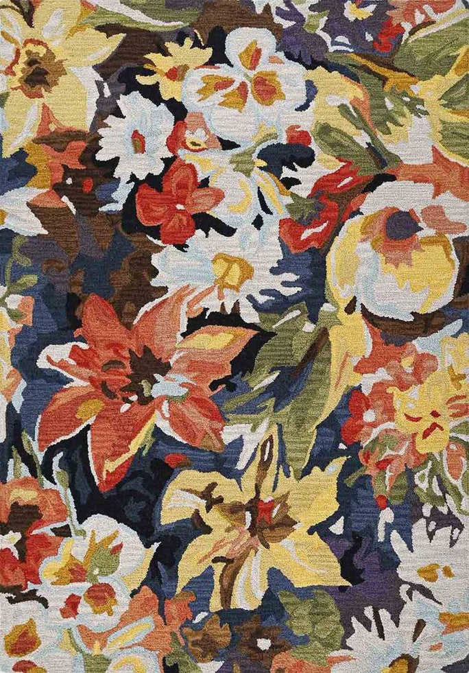 Floral Hand Tufted rug