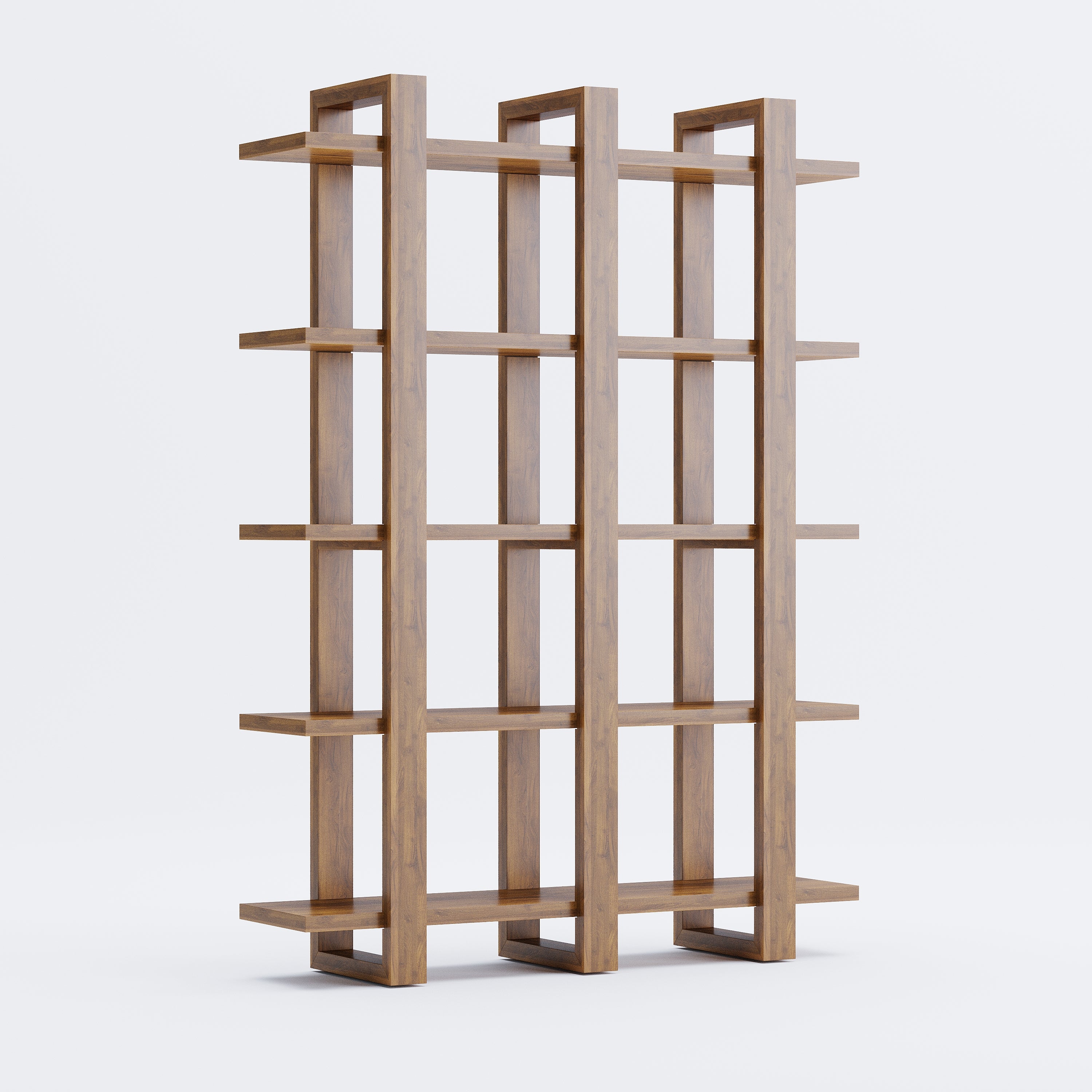Harmony Shelf/Bookcase - 49" - Solid Teak Wood