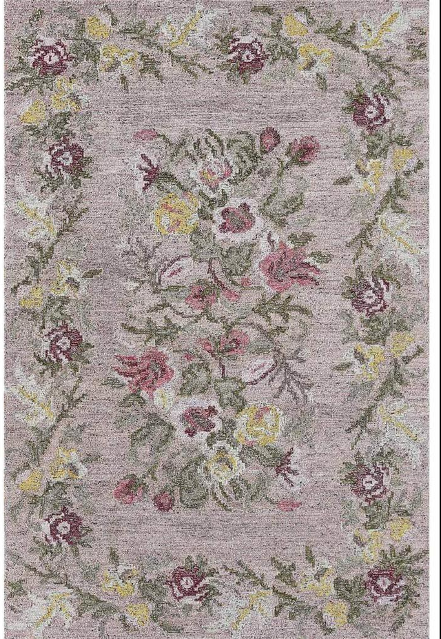 Floral Hand Tufted rug