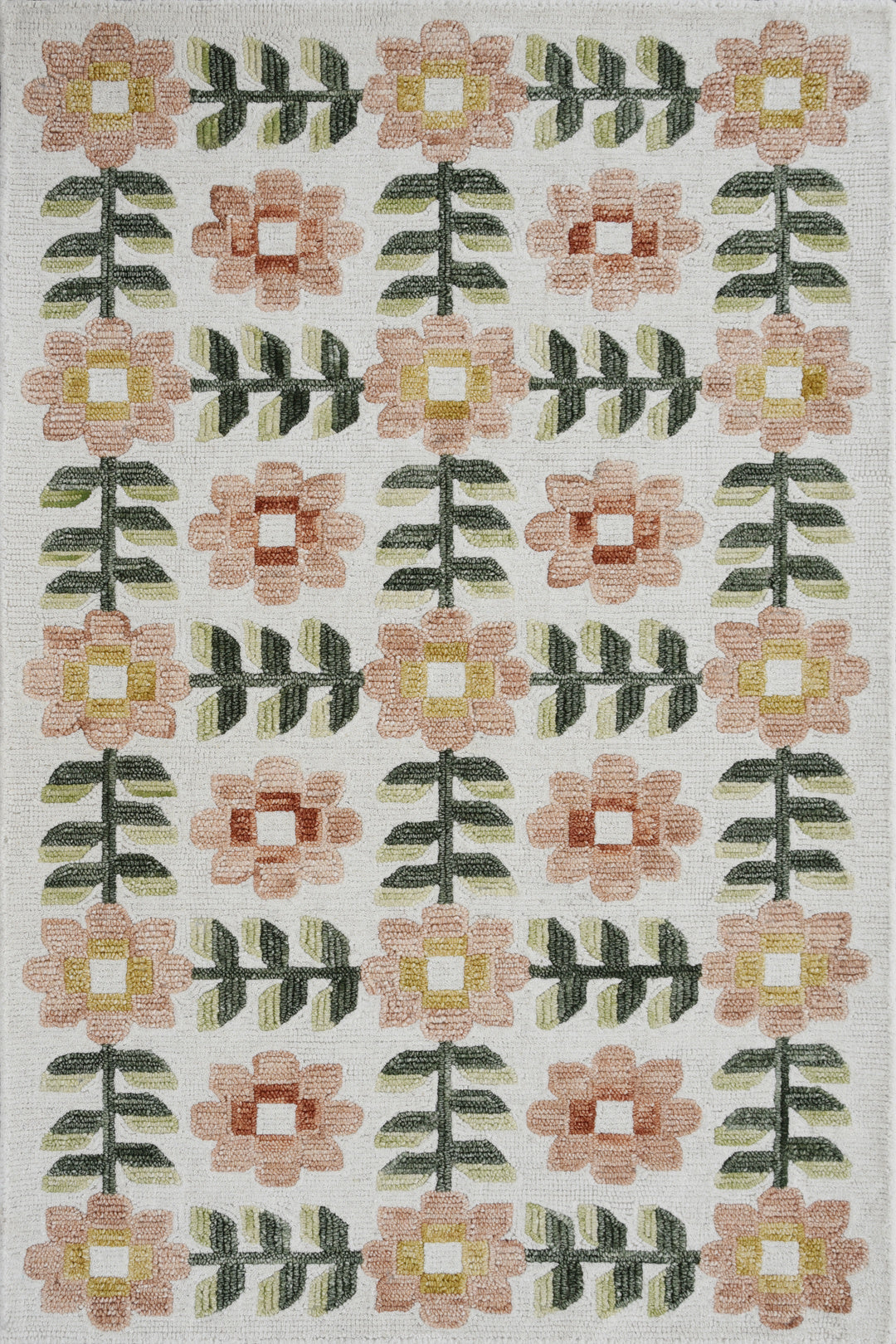 Floral Hand Tufted rug