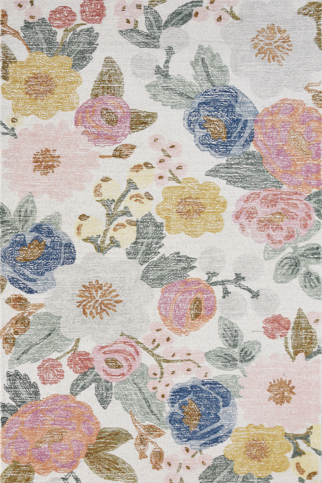 Floral rug