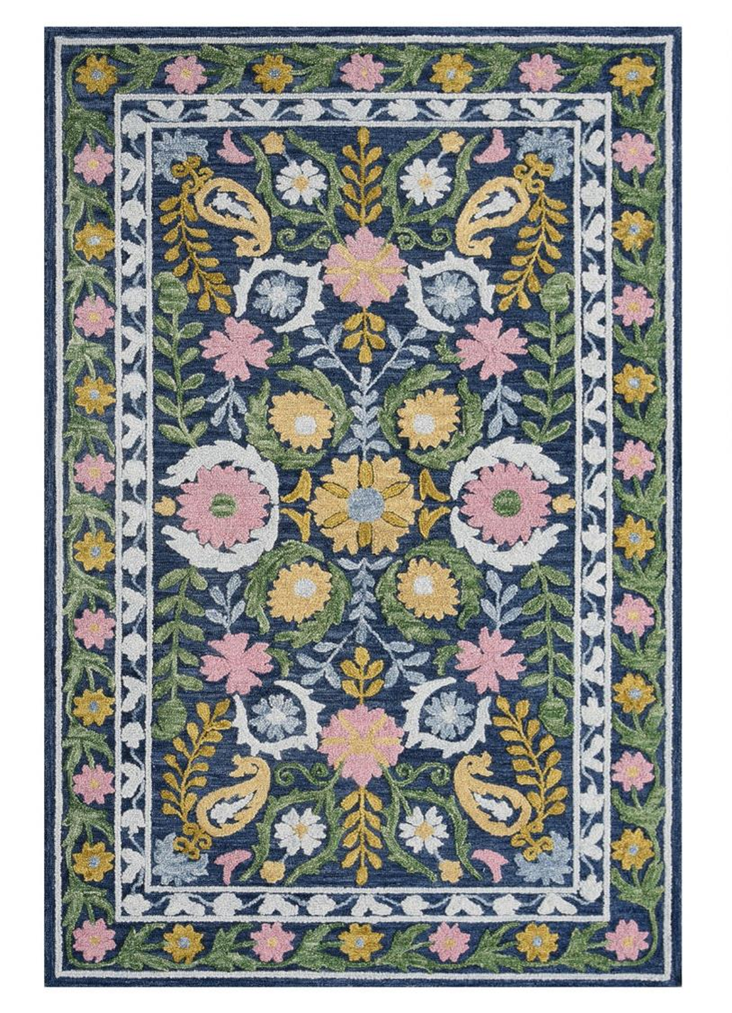 Floral Hand Tufted rug