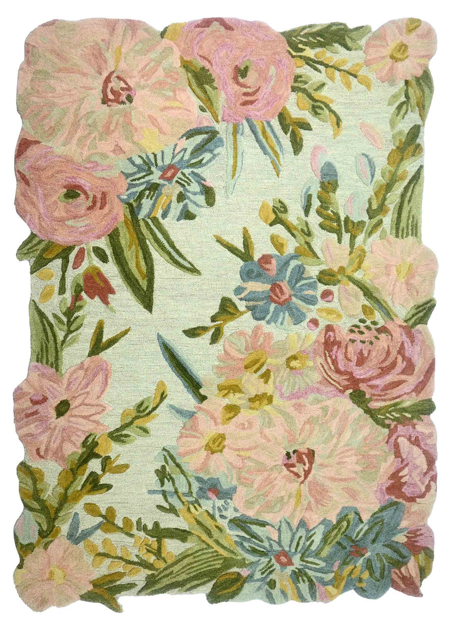 Floral rug
