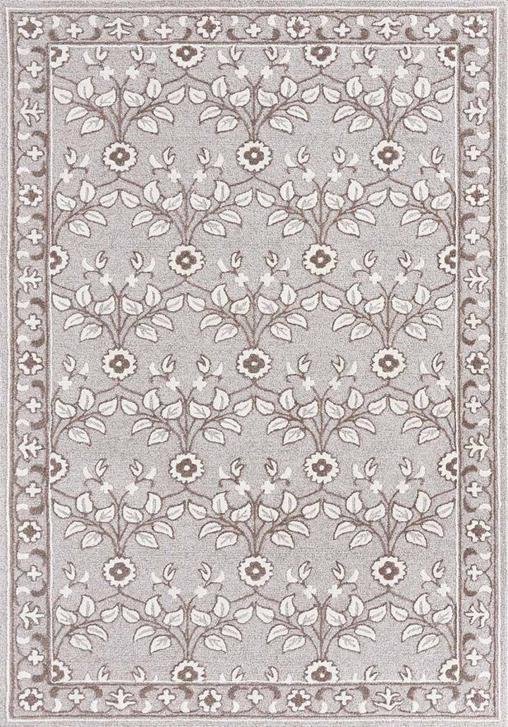 Floral Hand Tufted rug