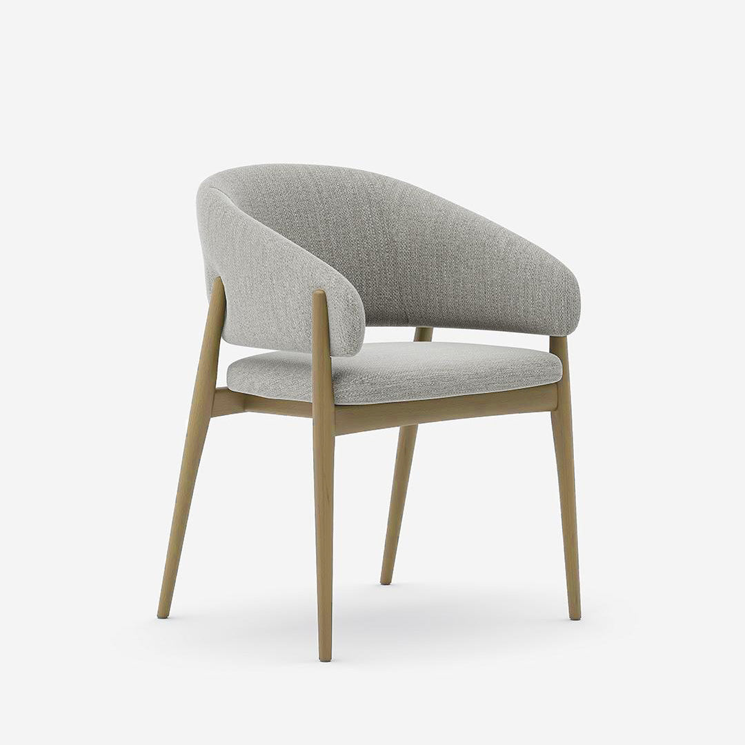 Zen Dining Chair - Solid Teak/Oak/Walnut Wood