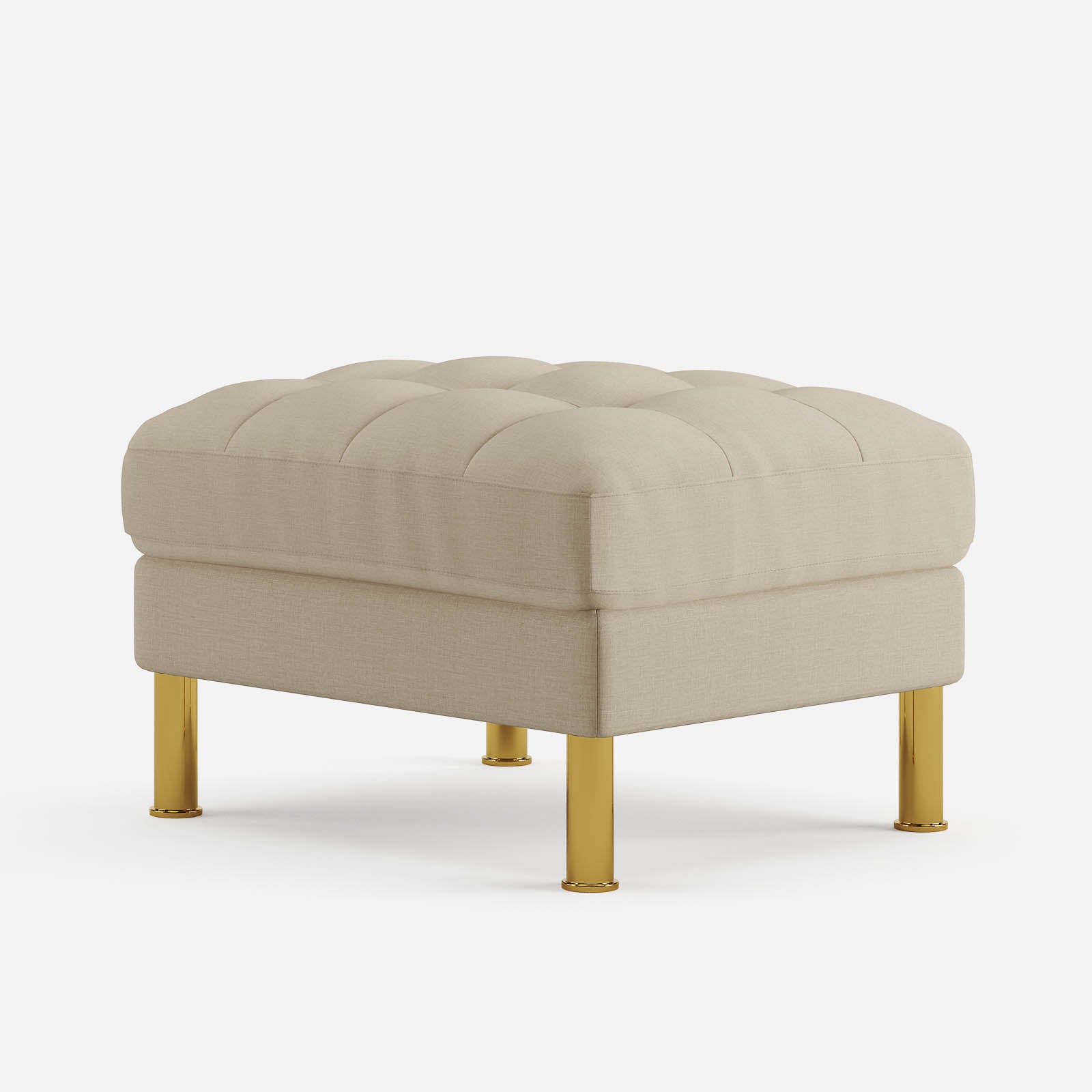 Palo Sofa Ottoman T | 2.5 feet | Tufted