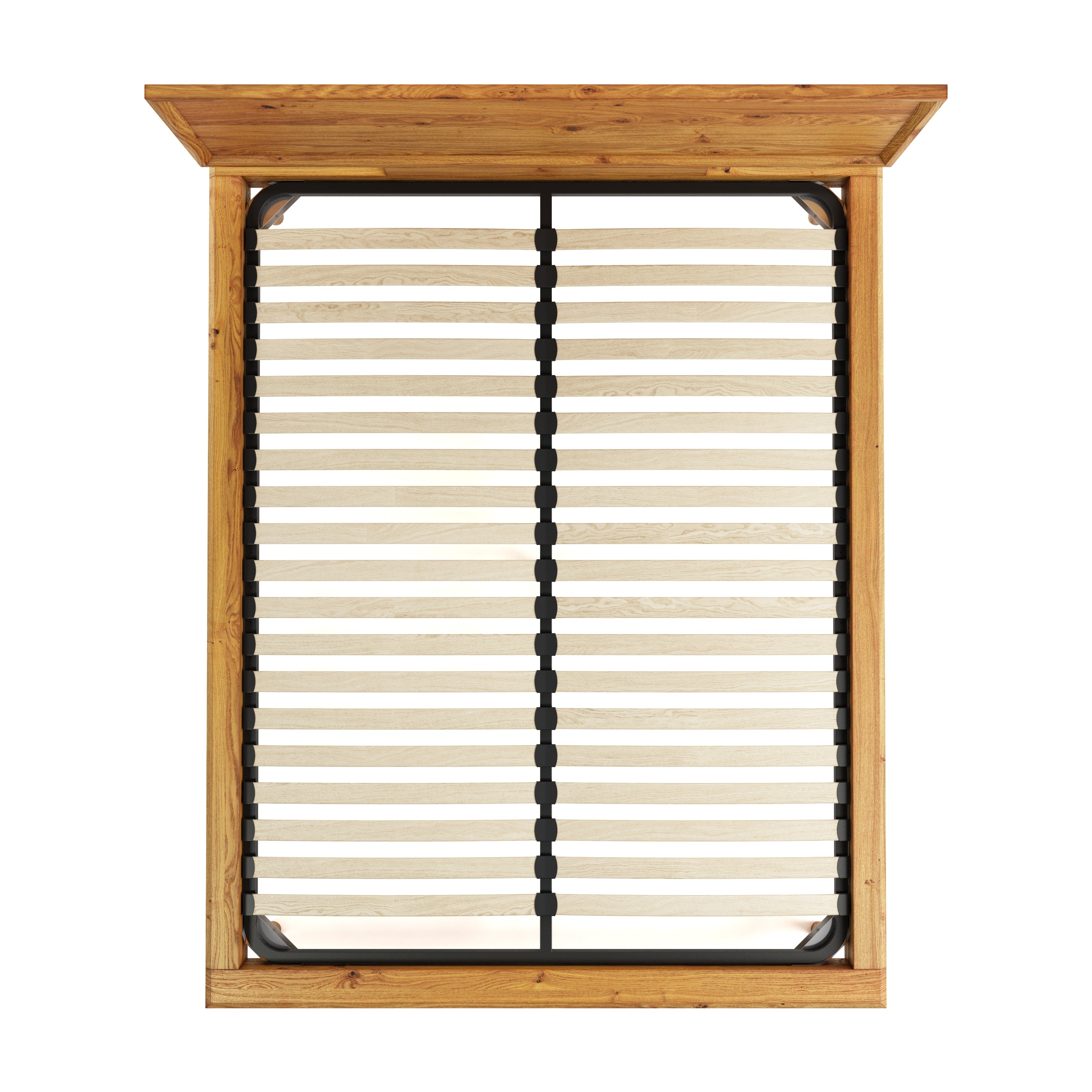 Bon Bed - Solid Teak/Walnut/Oak Wood (Queen)