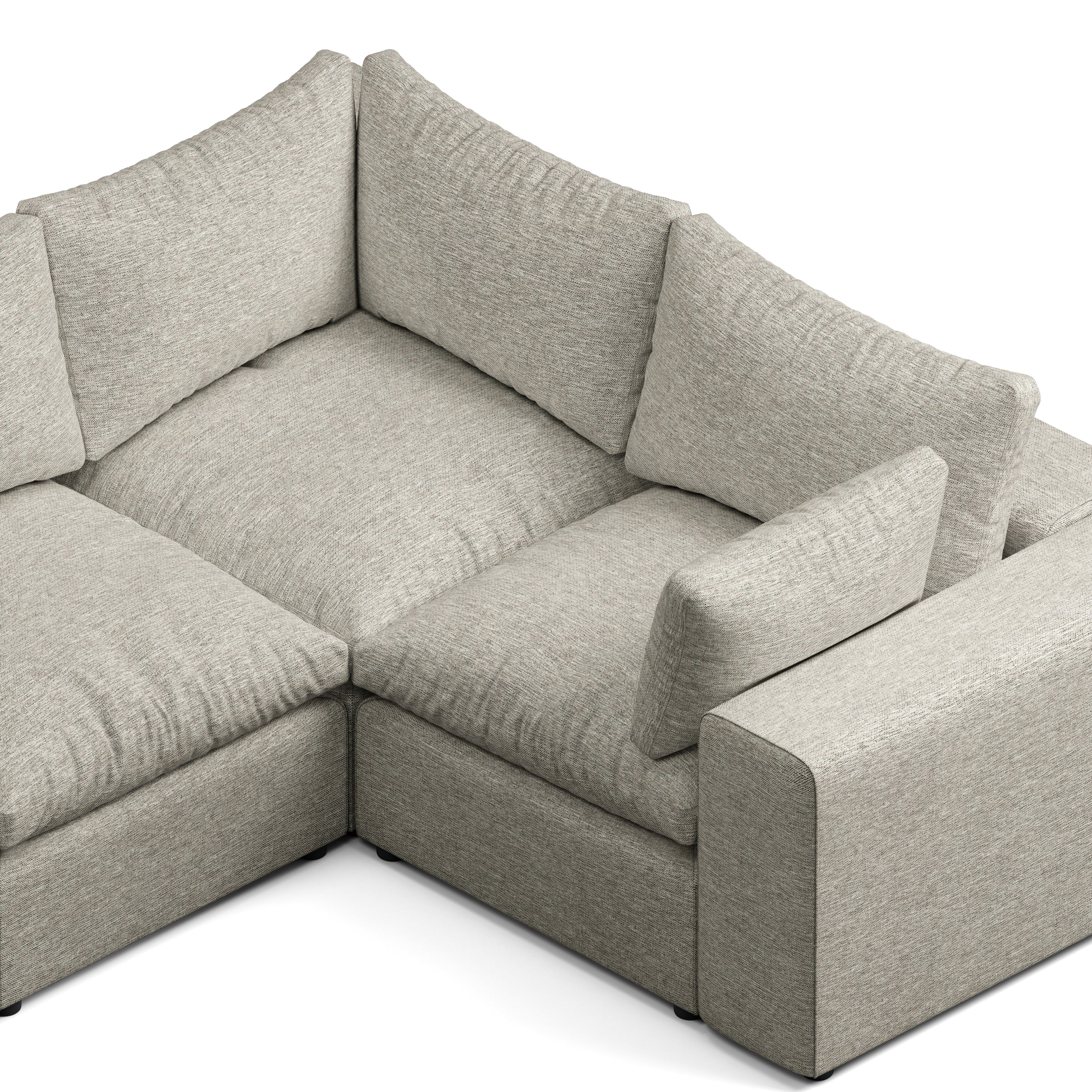 Node 2.0 Sofa | 4 Seater Corner Sofa (9 x 6 feet)
