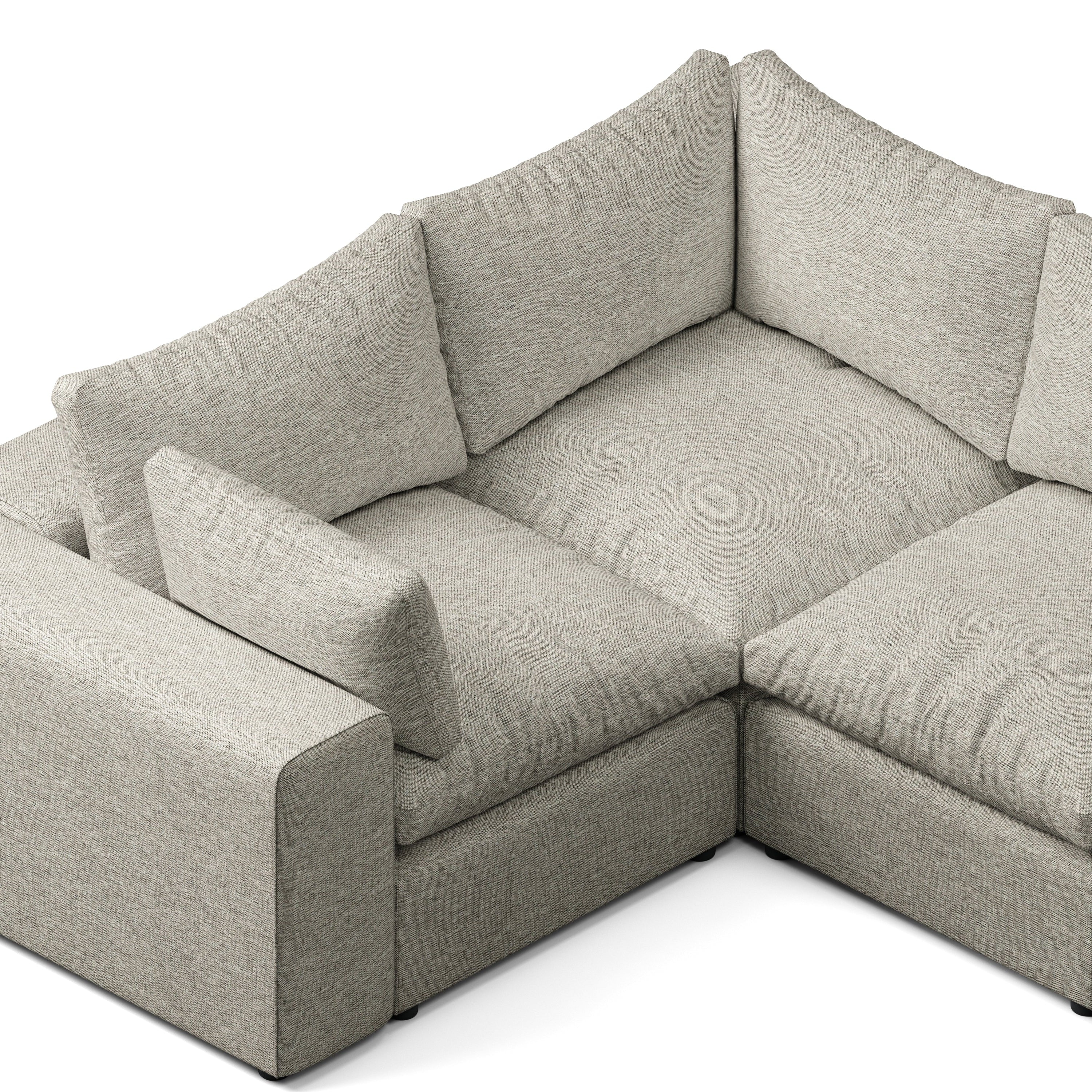 Node 2.0 Sofa | 4 Seater Corner Sofa (9 x 6 feet)