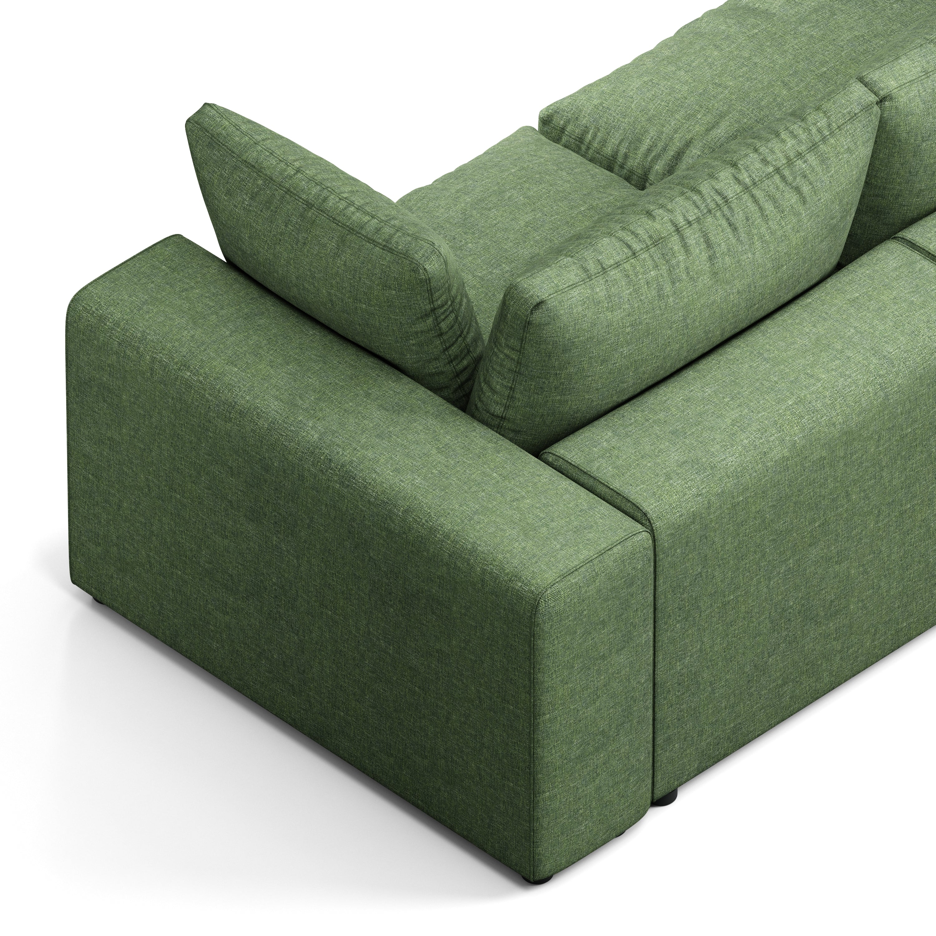 Node 2.0 Sofa | 3 Seater Sofa (9 feet) with Ottoman