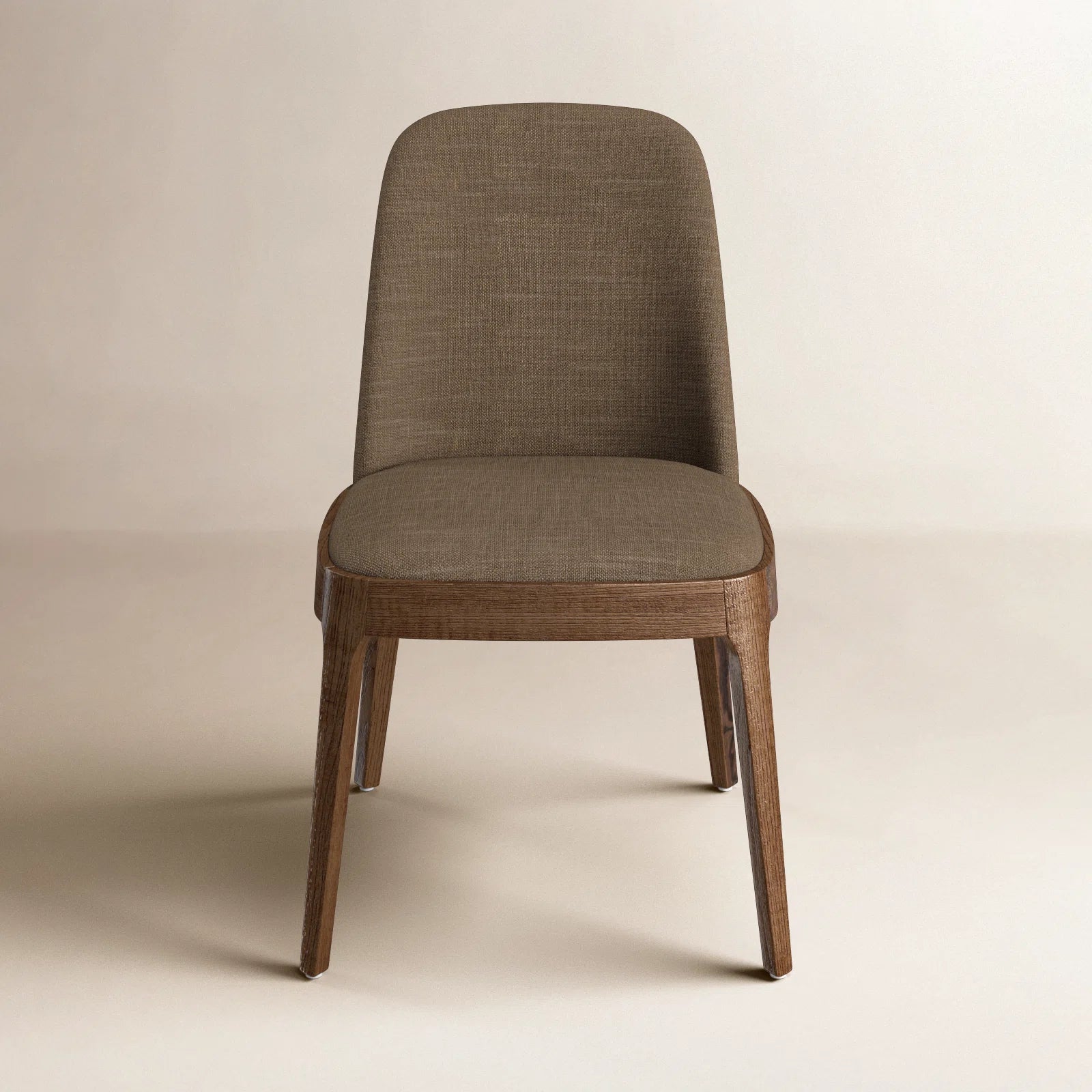 Aura Dining Chair - Solid Teak/Oak/Walnut Wood