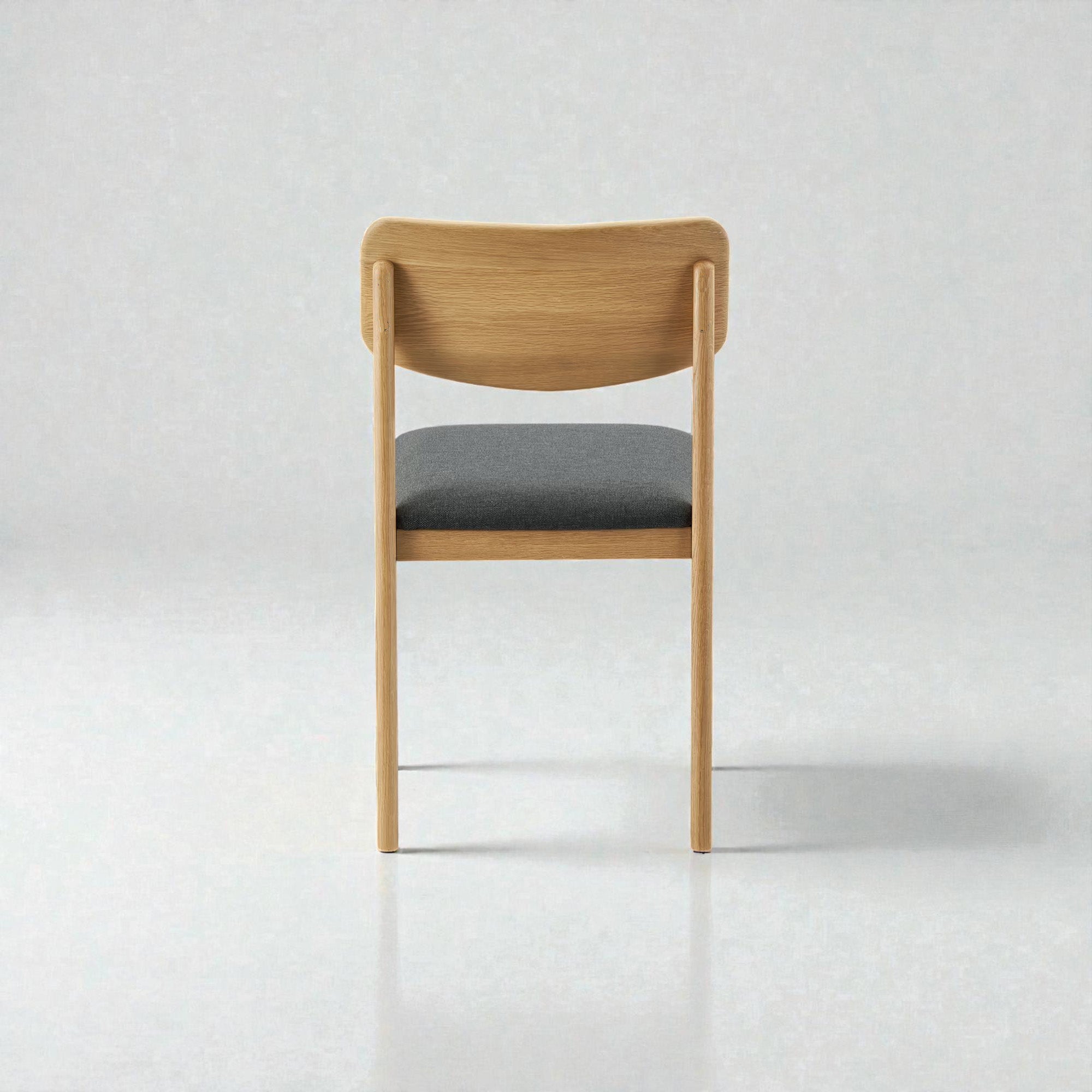 Kosha Dining Chair - Solid Teak/Oak/Walnut Wood